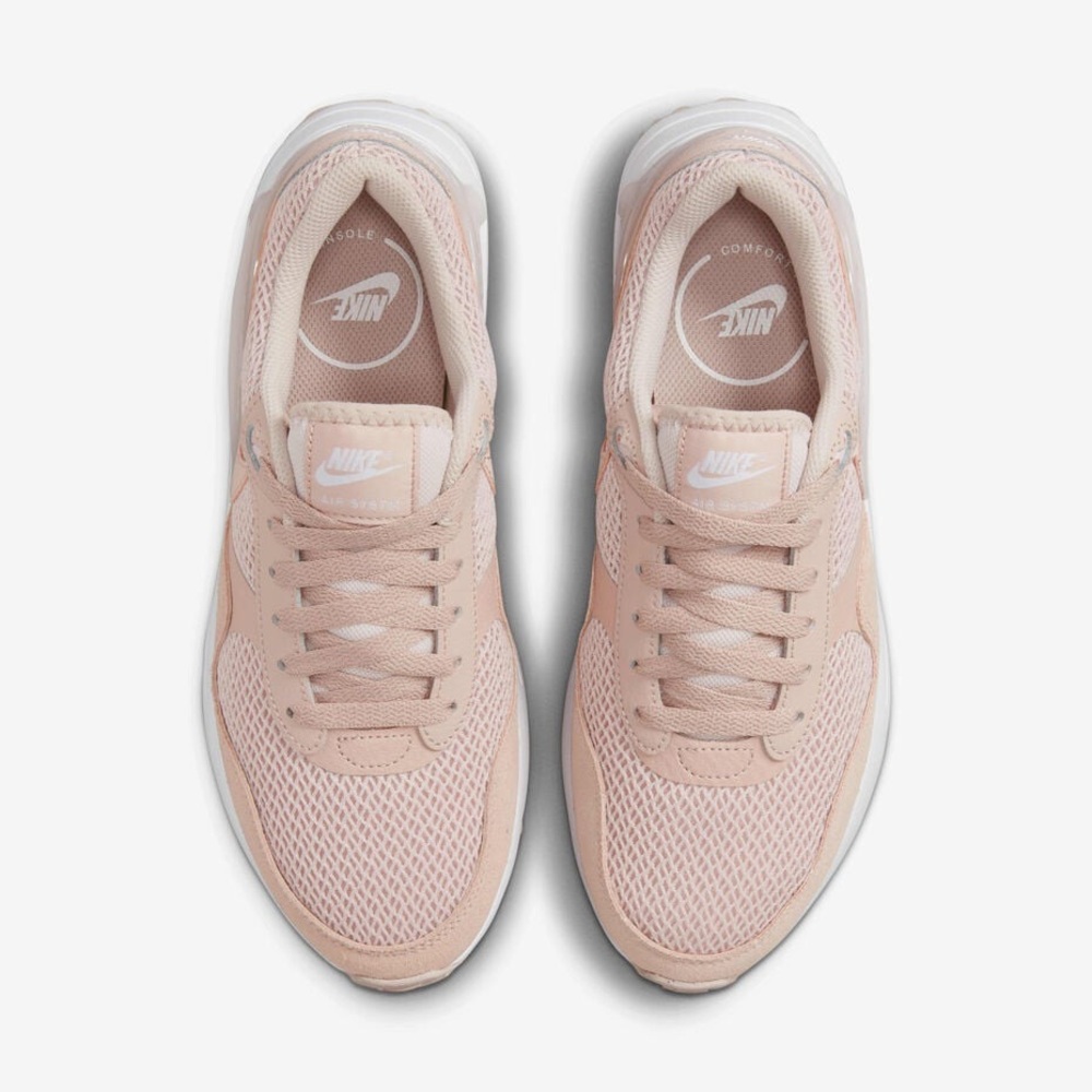 New Womens 9 Nike Air Max System Heel Compression Barely Rose Shoes
DM9538-600